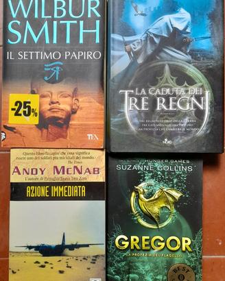 Libri azione, thriller, fantasy