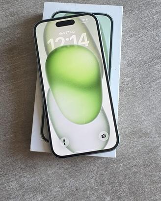 iPhone 15 128GB Verde Chiaro - Perfetto