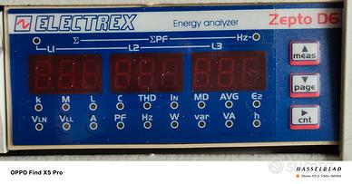 Electrex Energy Analyzer Zepto D6