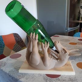 portabottiglia drago