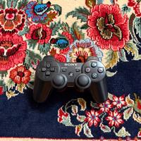 Controller PS3 DualShock colore rosso/nero