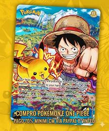 CARTE POKEMON E ONE PIECE TCG CM