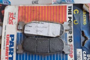 kit pastiglie posteriori 728DC uso pista R6 99-02