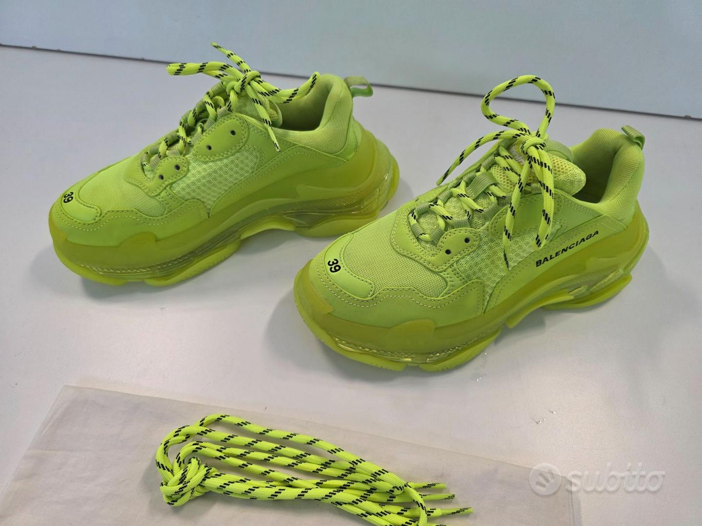 Clearance Sneakers Balenciaga Scarpe Gialle Sneakers Balenciaga