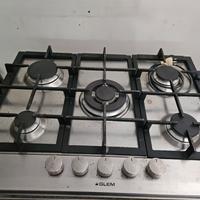 piano cottura a gas GLEM