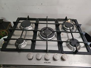 piano cottura a gas GLEM