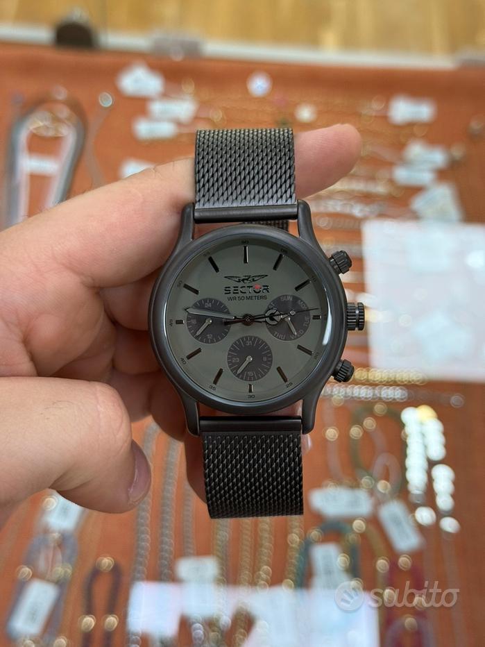 Orologio uomo maglia milanese Vendita in Abbigliamento e