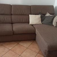 Divano letto 4 posti con chaise long