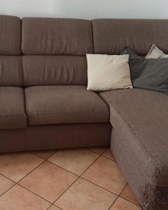 Divano letto 4 posti con chaise long