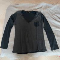 Maglia a maniche lunghe nera