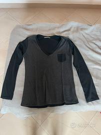 Maglia a maniche lunghe nera