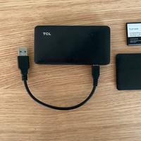 Modem mobile hotspot wi-fi con Led display.