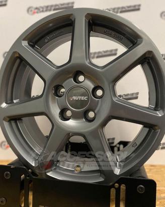 Set 4 cerchi in lega da 16 Autec Tallin Anthracite