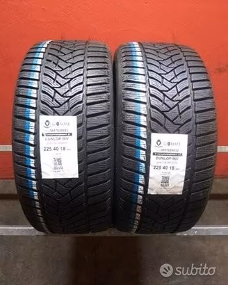 2 gomme 225 40 18 dunlop inv a4280