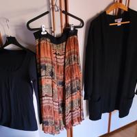 N.3pz Donna GONNA +SOTT.CCA "INTIMISSIMI"+CARDIGAN