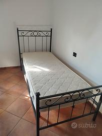 letto in ferro battuto 