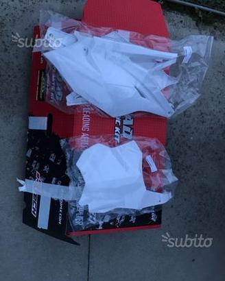 Tabelle porta numero bianche per Kawasaki