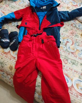 tuta da neve per bambino 8 anni