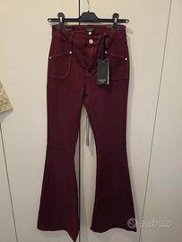 pantalone borgogna gaudi