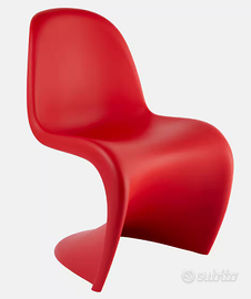 SEDIA PANTON JUNIOR PIC. CLASSIC RED VITRA