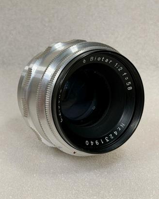 Carl Zeiss Jena - Biotar 58mm f2 RARO! MINT