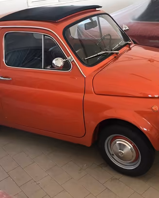 Fiat 500 L d’ epoca versione lusso con tetto,pelle