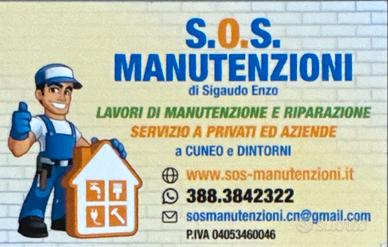 Tuttofare per servizi riparazioni e manutenzioni