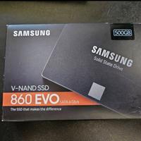 SSD Samsung 860 EVO 500GB Nuovo - SATA 2.5