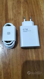 Caricabatterie Rapida 67W e cavo di Ricarica USB-C