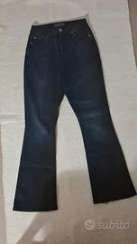 Jeans blu EDIZIONE LIMITATA a zampa anni 2000