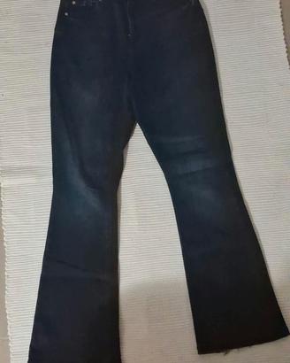 Jeans blu EDIZIONE LIMITATA a zampa anni 2000