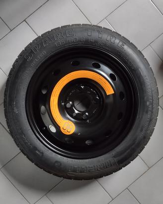 RUOTINO di scorta PIRELLI 135 / 80 B 14  NUOVO !!!