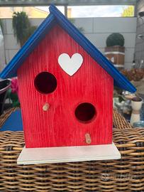 Casette per Uccelli Decorative in Legno