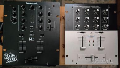 Mixer dj Numark M2 e Stanton SMX-201