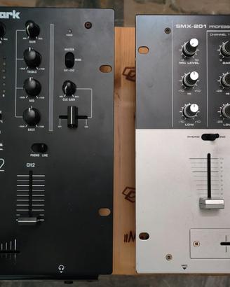 Mixer dj Numark M2 e Stanton SMX-201