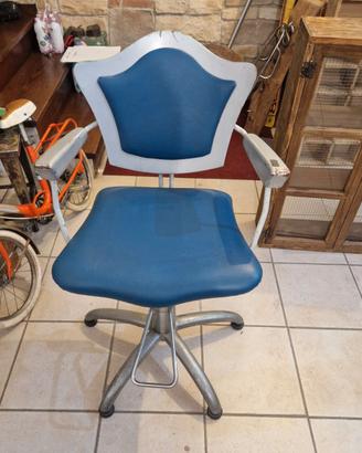 Sedia parrucchiere vintage