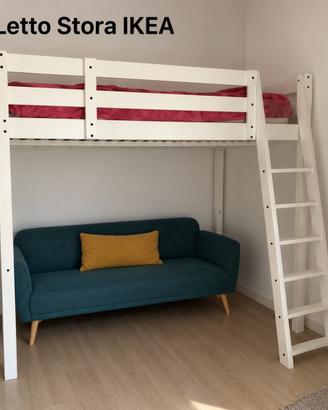 LETTO A SOPPALCO MODELLO STORA IKEA cm 140 per 200