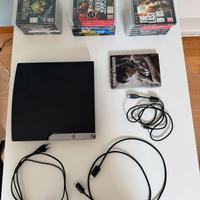 Bundle PS3 Slim + 17 Giochi