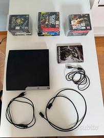 Bundle PS3 Slim + 17 Giochi
