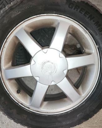 4     CERCHI  215/55 R 16 CON GOMME