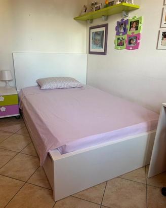Letto contenitore IKEA MALM 120x200 e materaso new