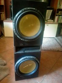 Subwoofer doppio 12"