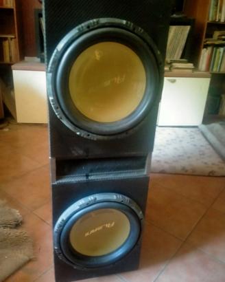 Subwoofer doppio 12"