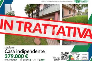 VILLA CON GIARDINO E BOX LIBERA SU 4 LATI !!!