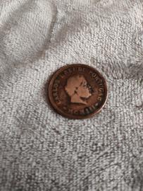 Moneta INDIA PORTOGHESE - 1/2 TANGA 1903 -.