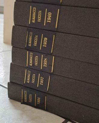 VOLUMI DELL'EPOCA ALMANACCO FASCISTA