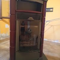 Stufa a legna canalizzata