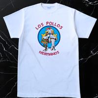 Maglietta bianca Los Pollos Hermanos