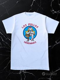 Maglietta bianca Los Pollos Hermanos