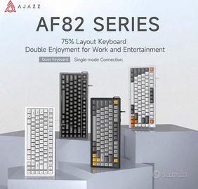 AJAZZ AF82 Tastiera Wired 75% 82 Tasti
